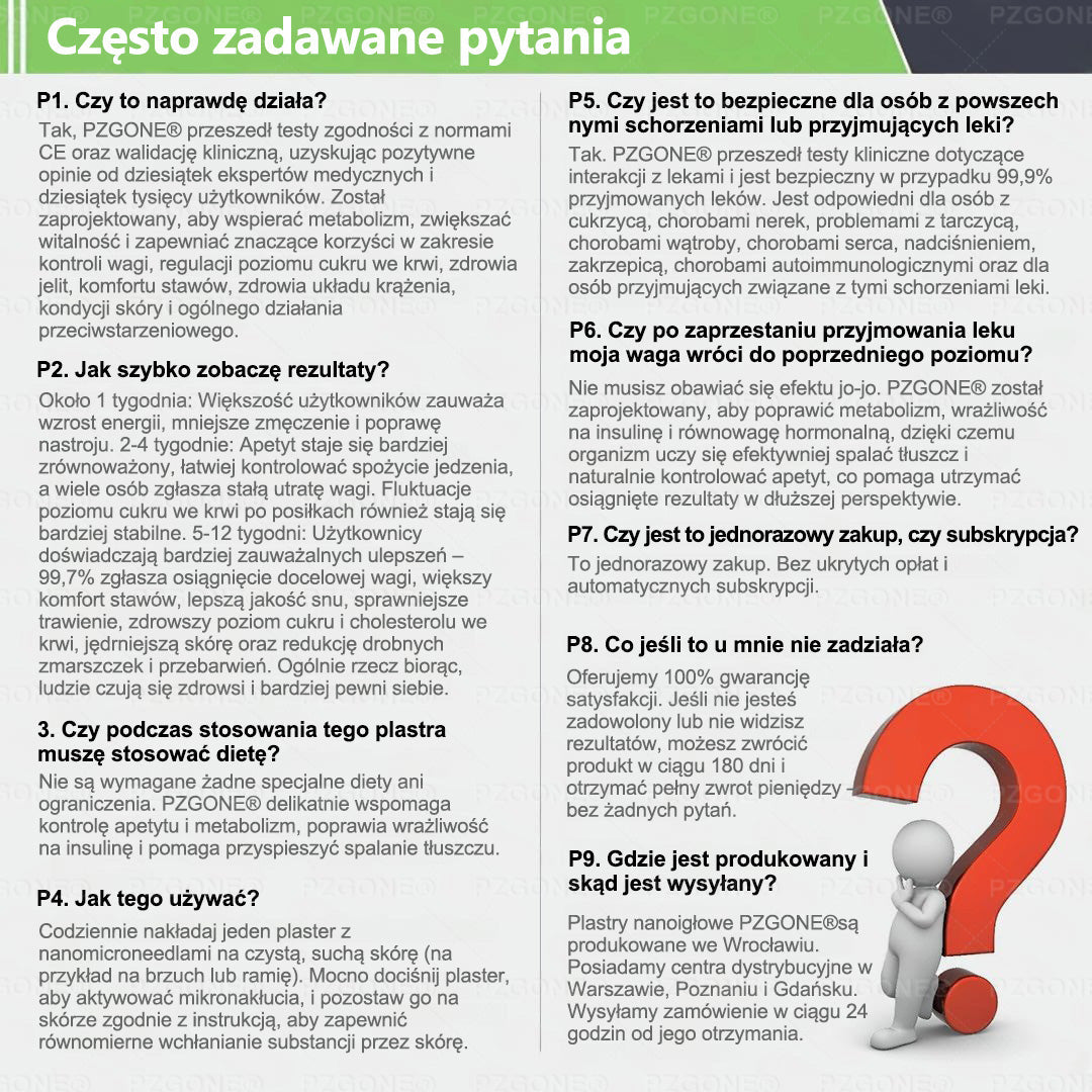 🏥 Oficjalny sklep | 💯𝐏𝐙𝐆𝐎𝐍𝐄® Moringa·Berberyna×NAD+ 10-w-1 Plaster (Natychmiastowy efekt, widoczne rezultaty po 7 dniach) ✅ Stosowane w celu utraty wagi, poprawy zwiotczałej skóry, leczenia cukrzycy, bezdechu sennego i problemów ze stawami.