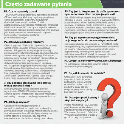 🏥 Oficjalny sklep | 💯𝐏𝐙𝐆𝐎𝐍𝐄® Moringa·Berberyna×NAD+ 10-w-1 Plaster (Natychmiastowy efekt, widoczne rezultaty po 7 dniach) ✅ Stosowane w celu utraty wagi, poprawy zwiotczałej skóry, leczenia cukrzycy, bezdechu sennego i problemów ze stawami.